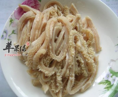 牛肚丝