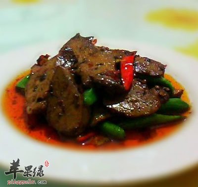 炒鸭肝