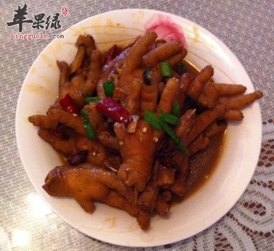 红烧鸡爪