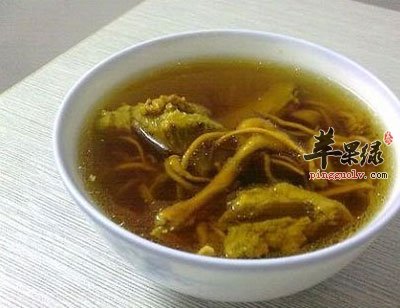 虫草花排骨汤
