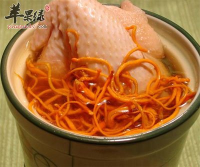 虫草花炖鸡