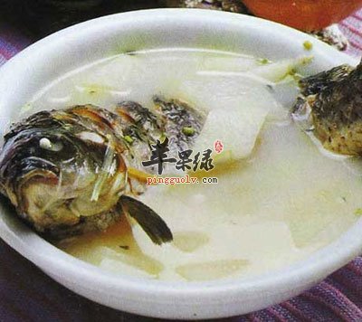 冬瓜草鱼汤