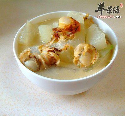 冬瓜扇贝汤