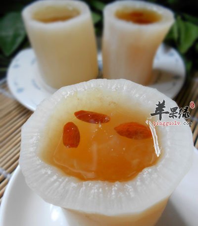 白萝卜蜂蜜