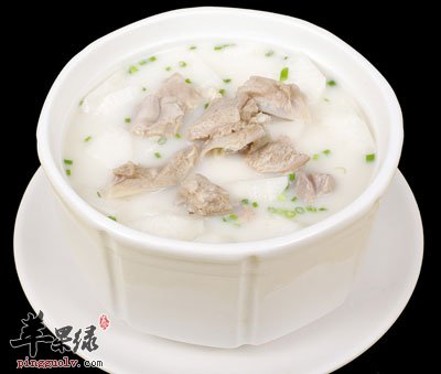 白萝卜炖羊肉
