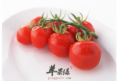 一排圣女果