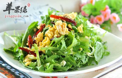 苦菊鸡蛋