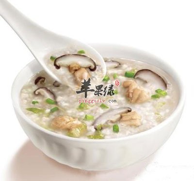 香菇蔬菜粥