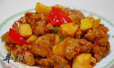 菠萝咕噜肉