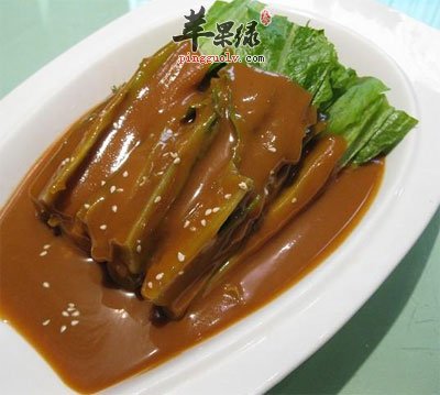 麻酱凉拌油麦菜