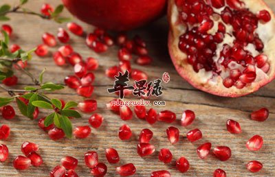 散落的石榴