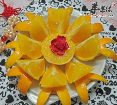 橙子拼盆