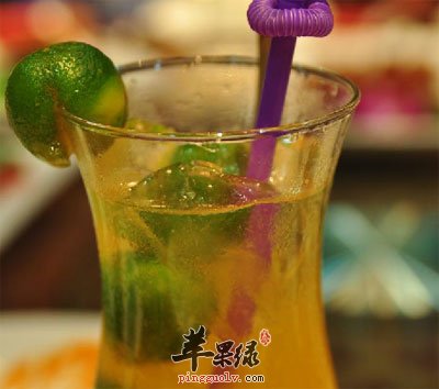 金桔柠檬茶