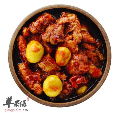 红烧栗子鸡