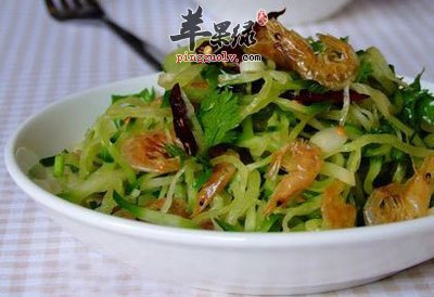 虾皮拌香菜