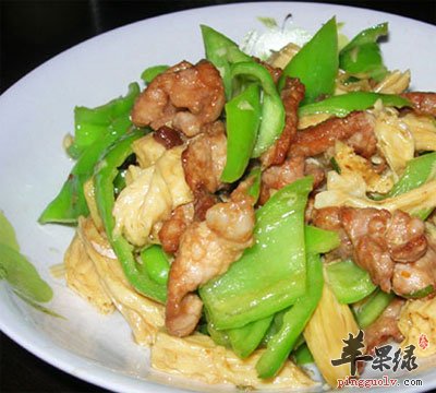 腐竹炒肉