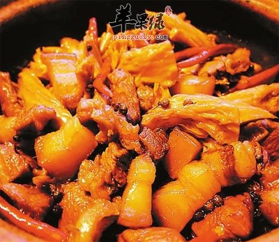 腐竹红烧肉