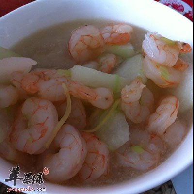 虾仁冬瓜汤