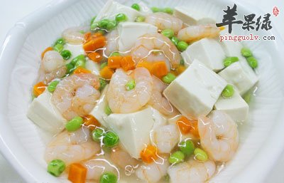 虾仁豆腐