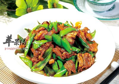 青椒炒肉