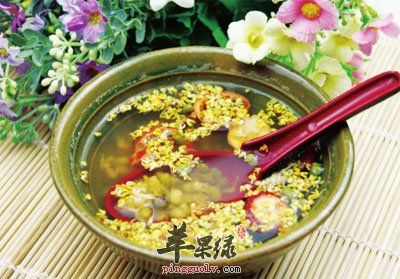 绿豆桂花山楂汤