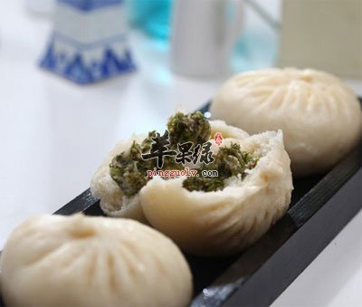 茴香馅包子