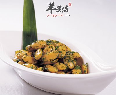茴香拌蚕豆
