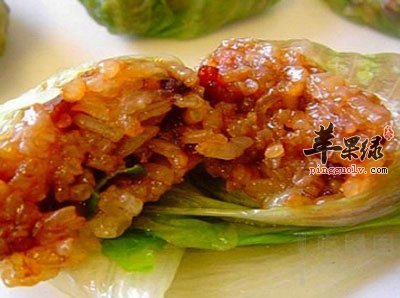 糯米腊肉卷