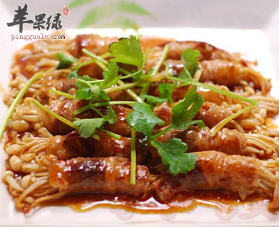 肥牛金菇卷