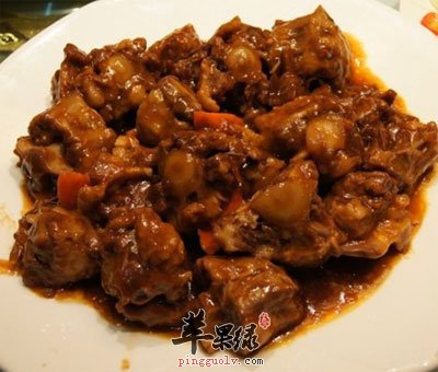 清真红烧牛尾