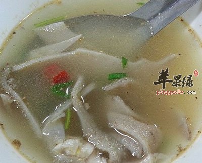 山药羊肚汤