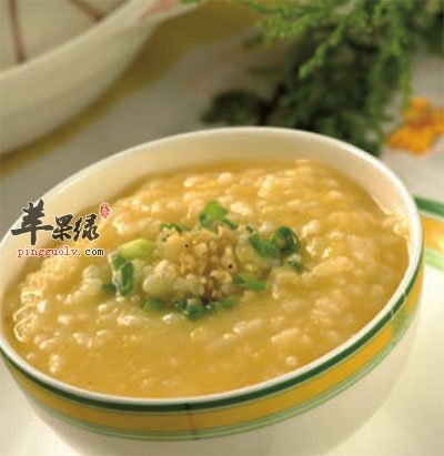 玉米粉粥
