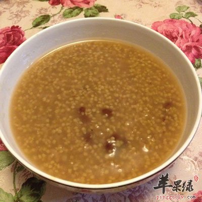 赤豆小米粥