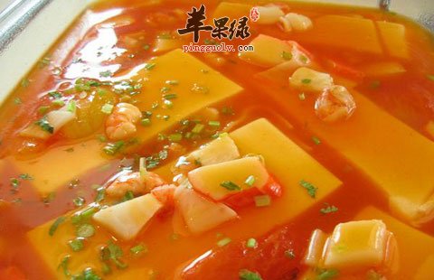 西红柿炖豆腐