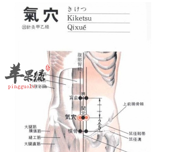 气穴穴位位置图