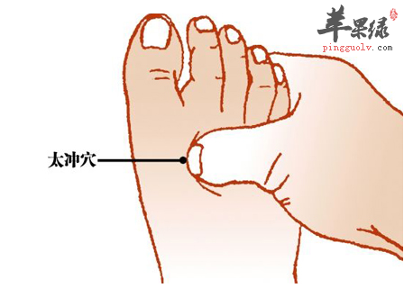 太冲穴位位置及图片_太冲穴的功效与作用_按摩手法