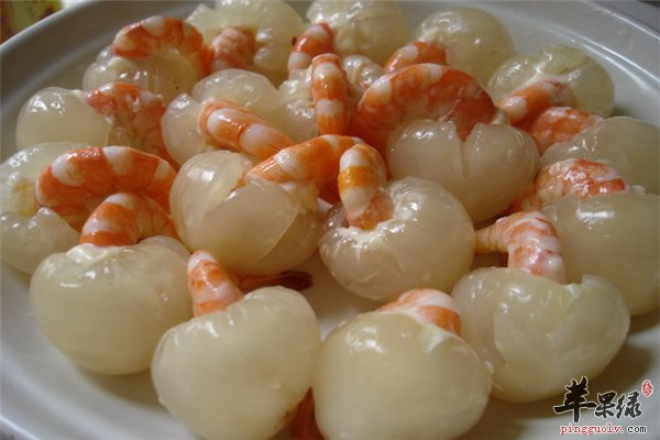 荔枝鲜虾--补肾改善贫血