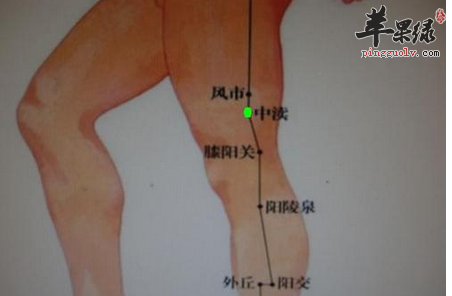 0寸,局部酸胀,可扩散至膝部盒大腿外侧.