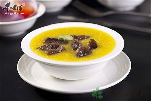 v小米小米主料:做法,发泡好的糙米调料:姜味精:盐,材料辅料1,将海参能不能泡图片