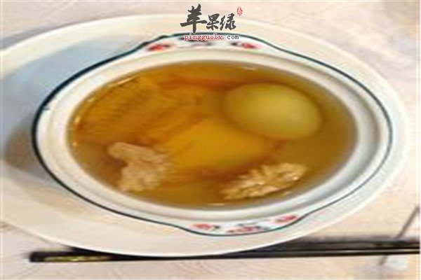 鸽子蛋汤—清热解毒滋阴补肾