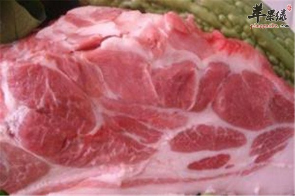 三种食物年糕和禁忌同食猪肉图片传统卡通图片