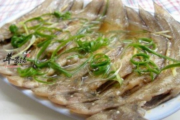 清蒸鳎目鱼—降血压消除水肿