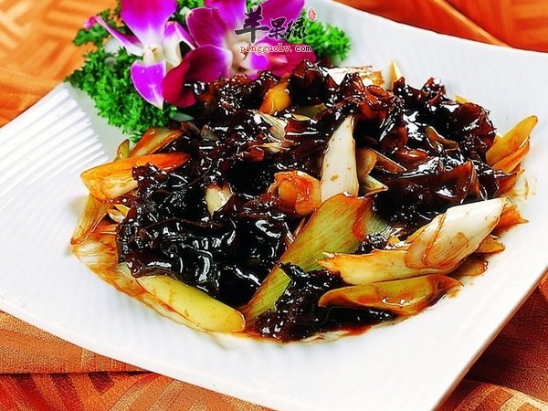 黑木耳的企业葱爆价格炒做法店铺木耳转卖食品木耳图片