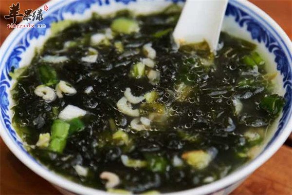 海米紫菜汤—益智健脑滋阴润燥