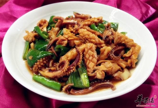 爆炒鱿鱼