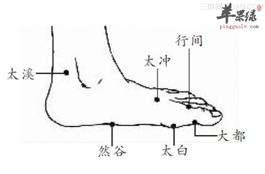 行间穴的位置 教你找到行间穴的方法