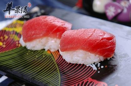 金枪鱼寿司-降低胆固醇补充钙质