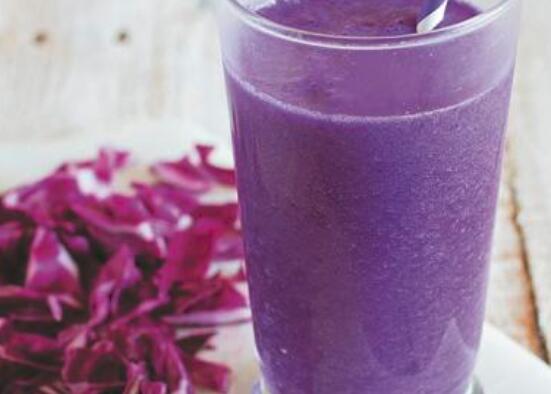 紫甘蓝能榨汁喝吗