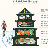 “中国居民平衡膳食宝塔”中的注