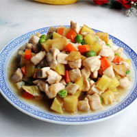 桃子也可以做菜哦